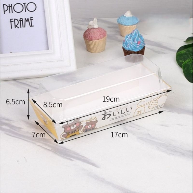 paper box panjang bermotif BEAR