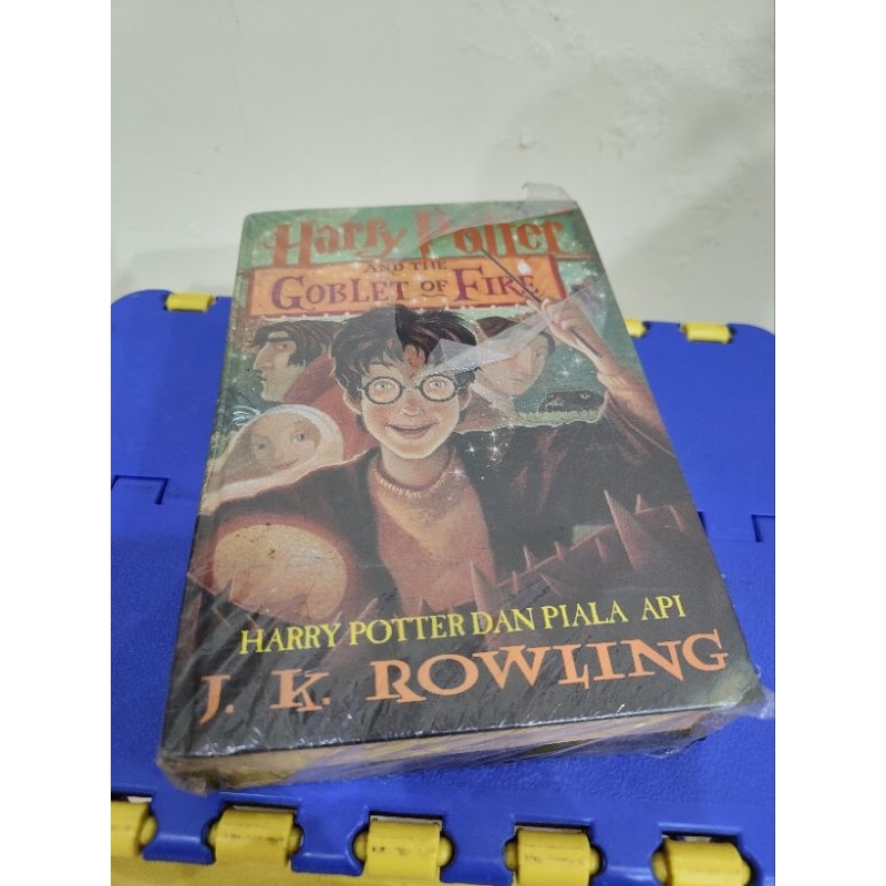 Novel Harry Potter 4 Ori Hard Cover Hardcover HC Original Buku dan Piala Api and the goblet of fire