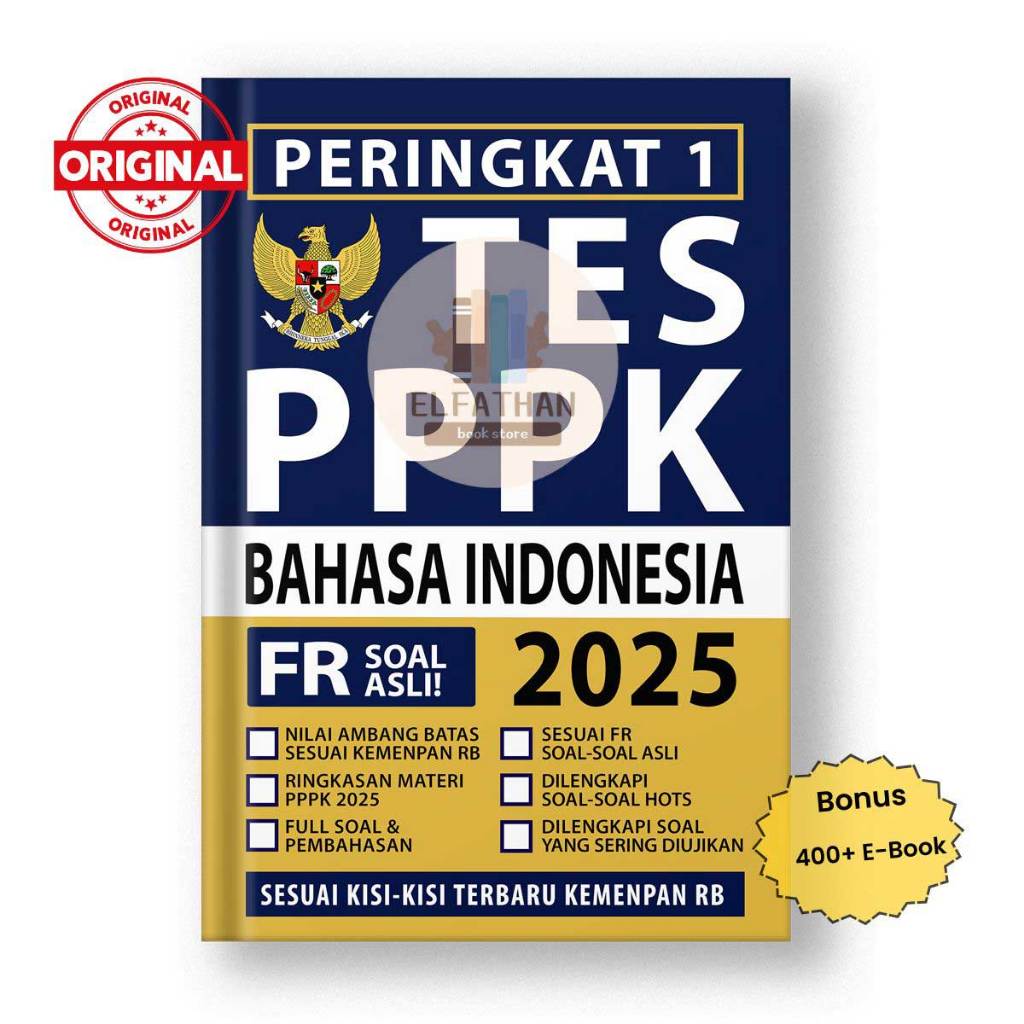 Buku PPPK Guru Bahasa Indonesia 2025