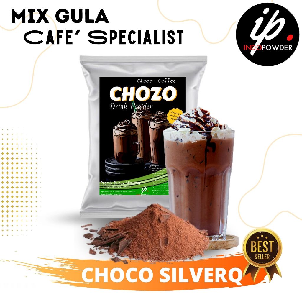 

IP Bogor - Bubuk Minuman Rasa CHOCO / COKLAT SILVER Q 1Kg Untuk Cafe, Waralaba dan Resto