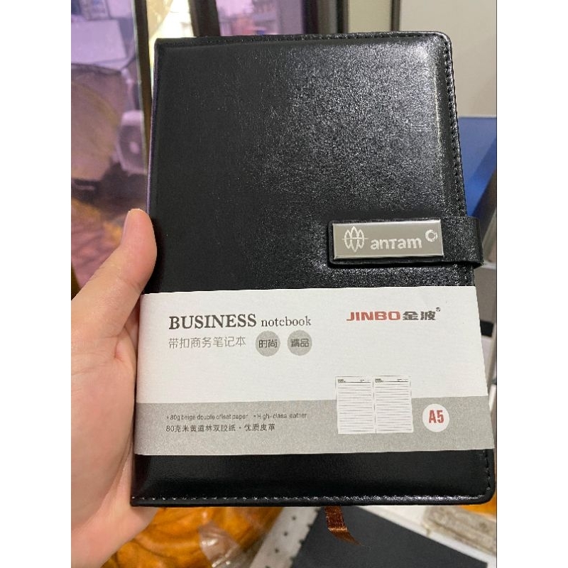 

Buku Agenda Hitam Agenda Kulit A5 Notebook RJ4