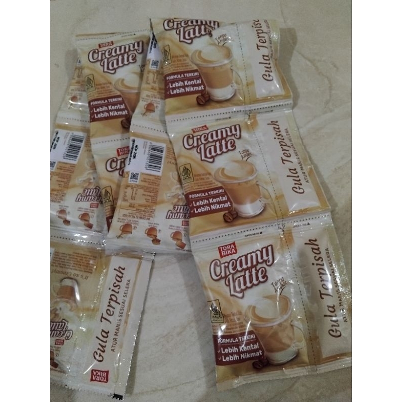 

CREAMY LATTE KOPI INSTANT