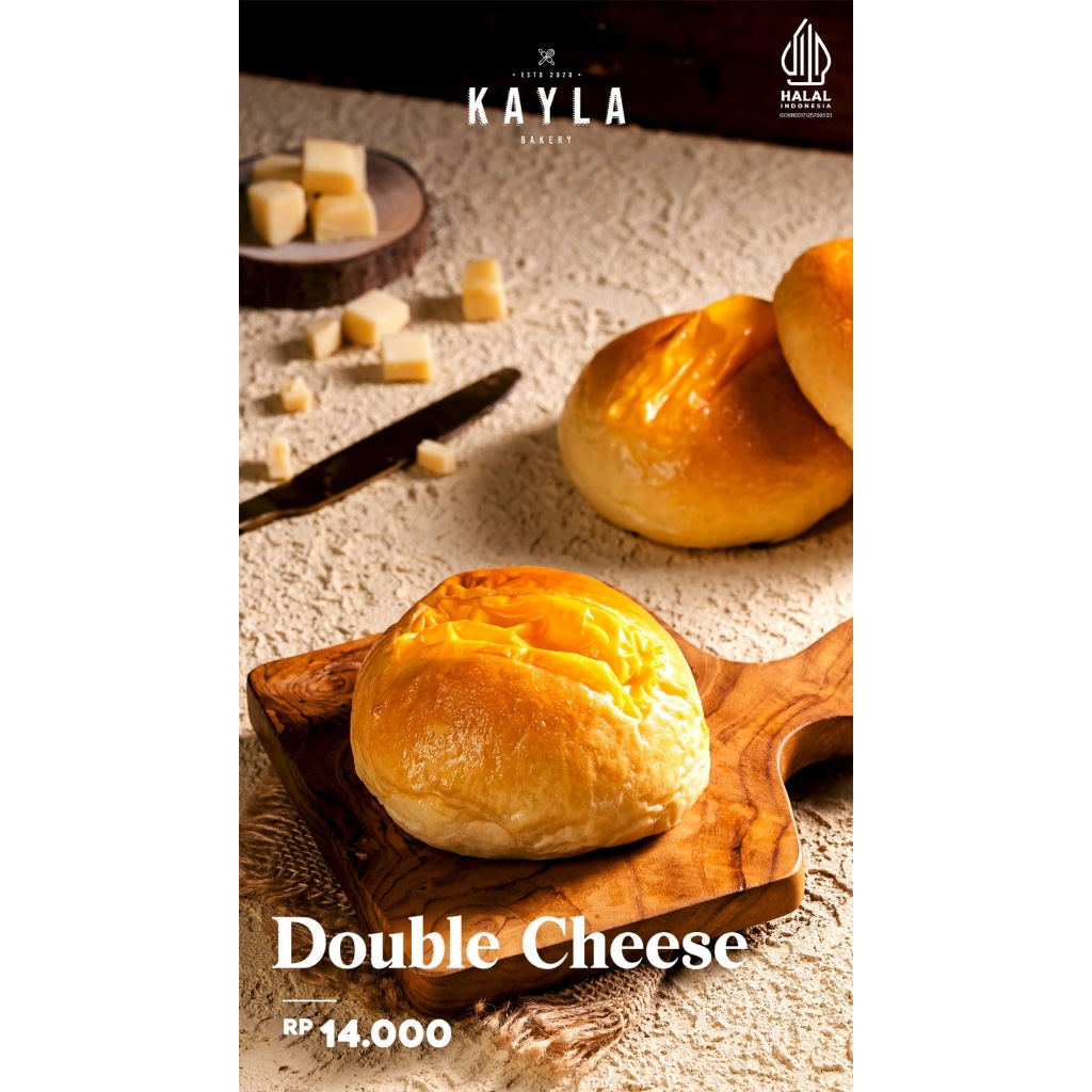 

Roti double cheese