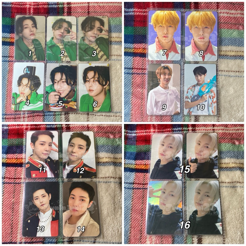 Wts Photocard Nct Dream Renjun - Special trading card STC pink christmas ccomaz green bunny renbun