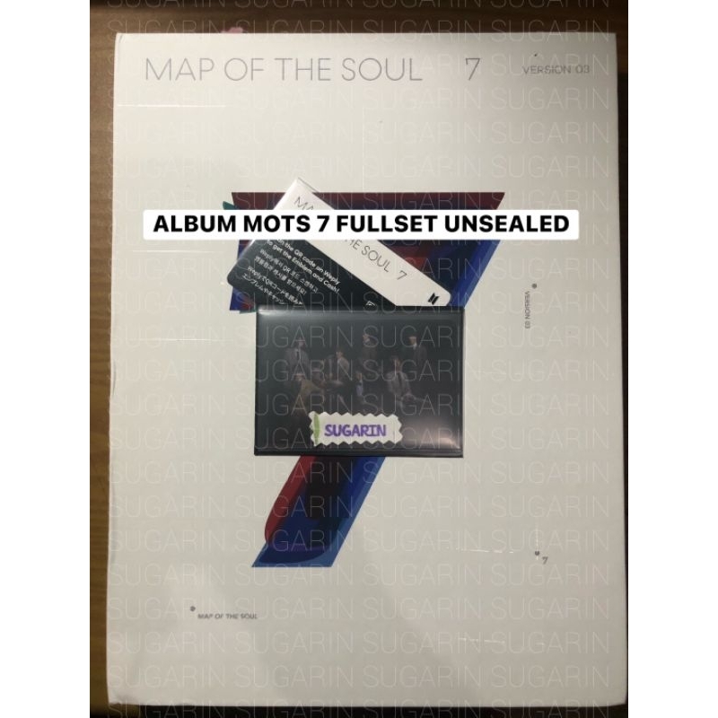 [READY STOCK] OFFICIAL ALBUM BTS MOTS7 VER.1 VER.2 VER.3 VER.4 FULLSET UNSEALED PC JHOPE JUNGKOOK GR