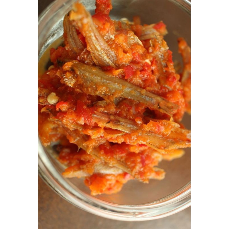 

Sambal Teri Pedas Homemade