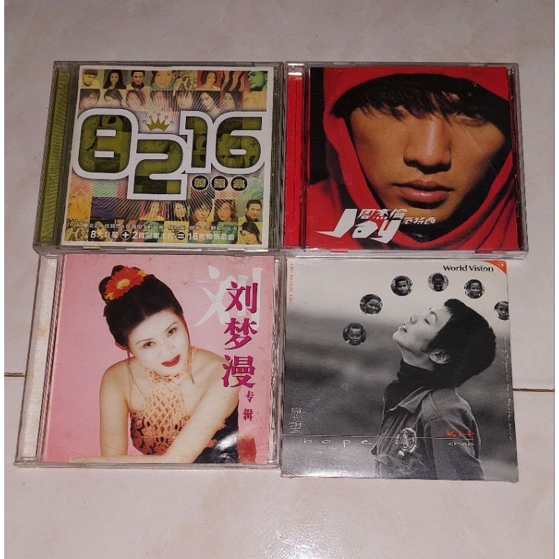 cd VARIOUS ARTISTS-8216 / JAY CHOU-Fantasy / ( Liumengman Zhuanji ) / KIT CHAN-Hope