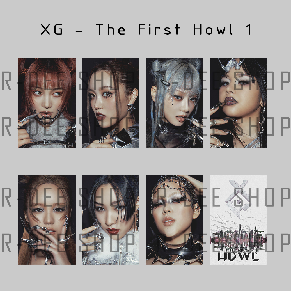 XG Unofficial Fanmade Photocard The First Howl - Woke Up (Set)