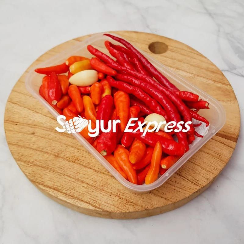 

KIRIM INSTAN Paket Foodprep Bumbu Cabe Rawit Merah dan Keriting Merah