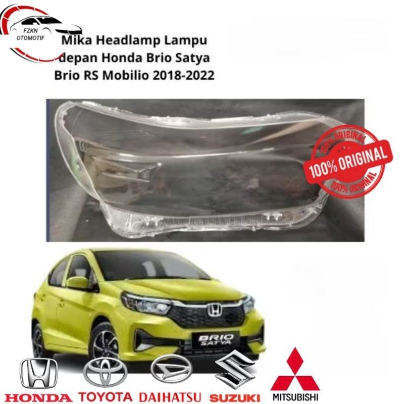 Mika Headlamp Lampu depan Honda Brio Satya Brio RS Mobilio Original 2018 2019 2020 2021 2022