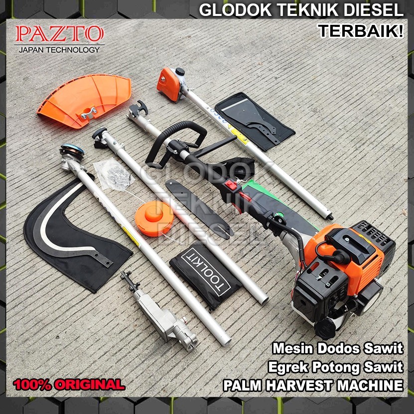 NEW PRODUCT MESIN DODOS SAWIT BABAT CANTAS PANEN PALM HARVESTER 3 IN 1 MESIN EGREK DODOS PANEN SAWIT