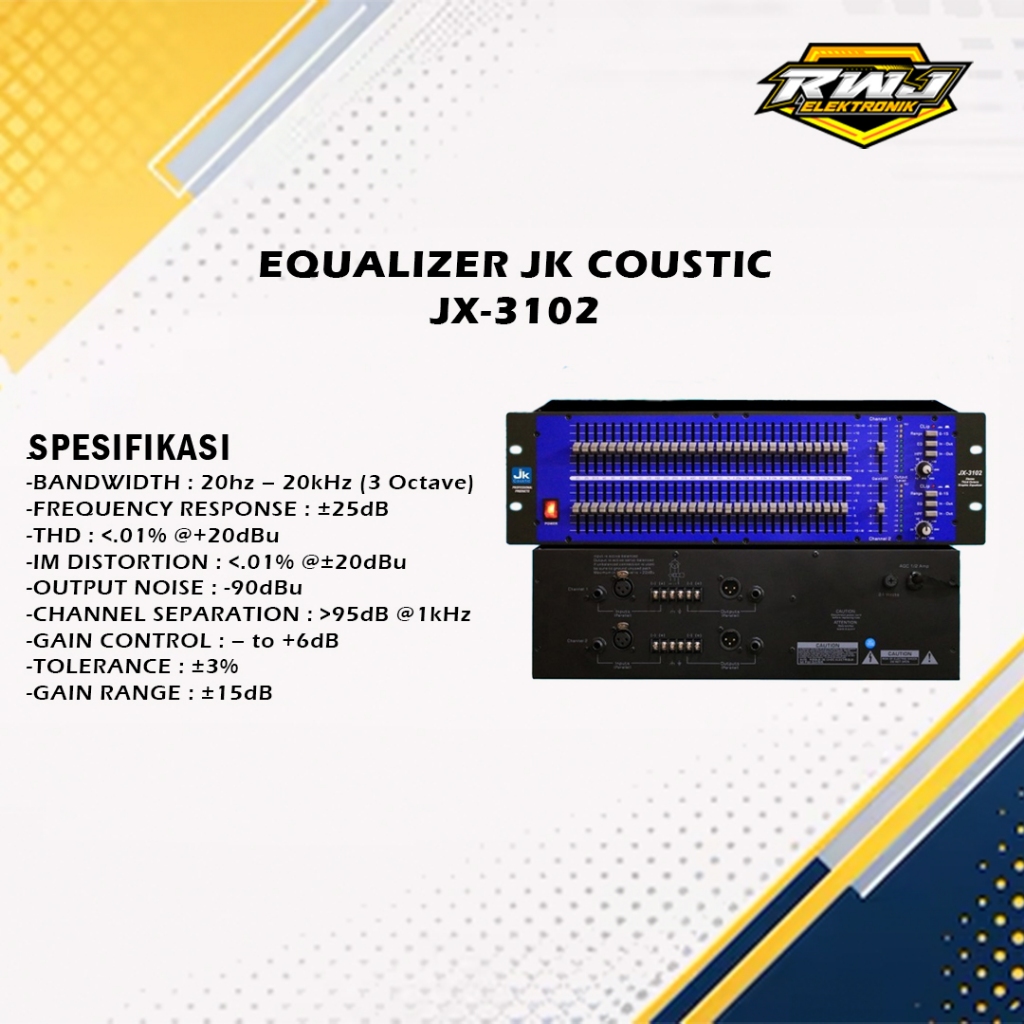 EQUALIZER JK COUSTIC JX-3102