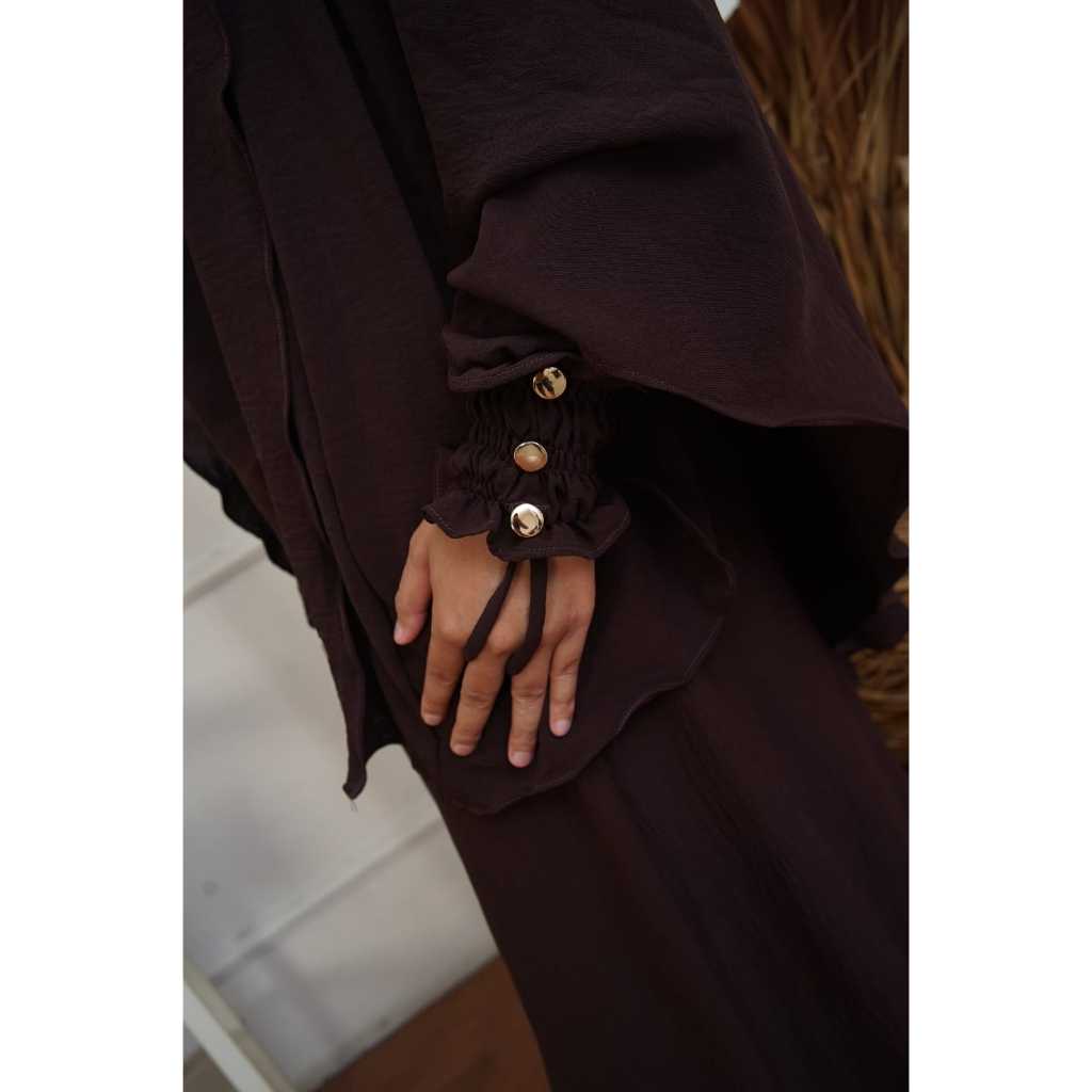 lok MUTIA set abaya gamis syar'i ( frenchkhimar ) by al-jawwi