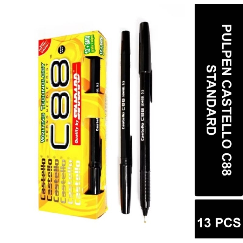 

Pulpen Standar C88 Hitam