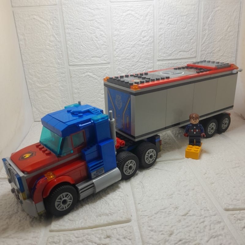 lego kw truck Optimus JUMBO/Lego kendaraan BESAR/Lego truck/lego BEKAS