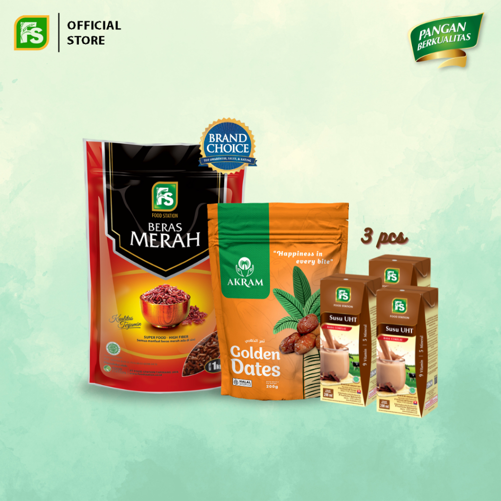 

Bundling Beras Merah + FS Susu UHT Cokelat 3 Pcs + Kurma Golden Pouch 200gr