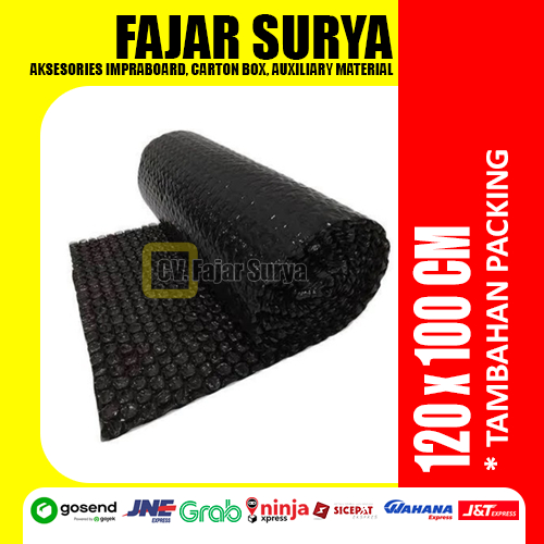 

BUBBLE WRAP 120 CM X 100 CM Rp.5.000 (WARNA HITAM)