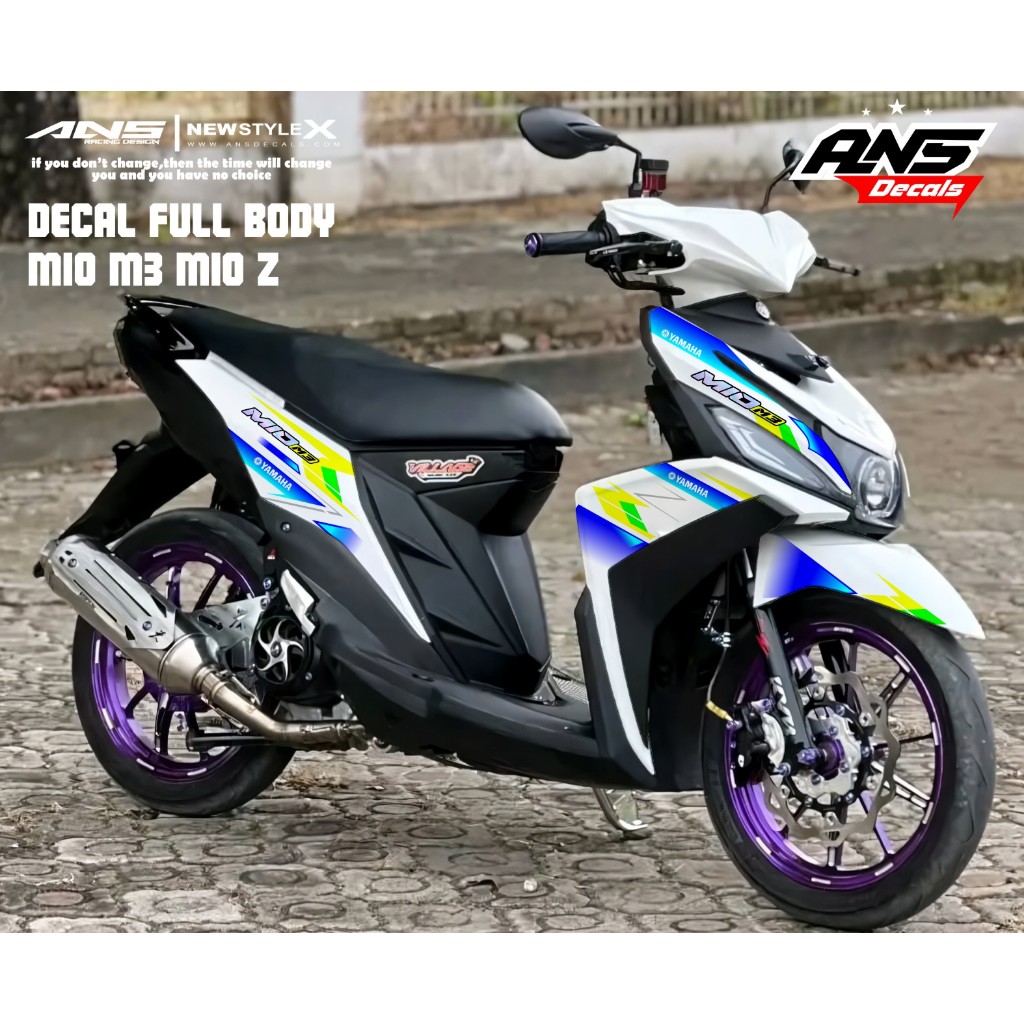 Decal Stiker Full Body MIO M3 MIO Z Variasi Sticker Stiker MIO M3 MIO Z