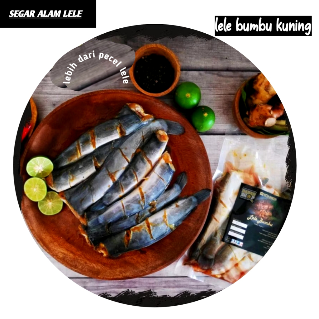

[READY] lele bumbu kuning 1 pack isi 8 FRESH bukan stok Frozen 1kg|500G