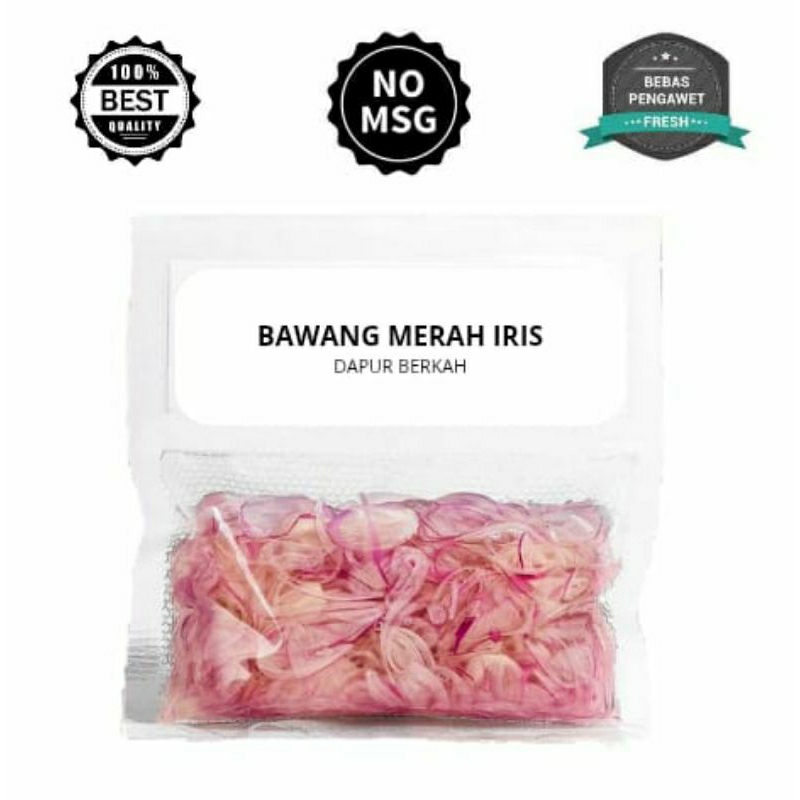 

Bawang Merah Iris 200 Gram