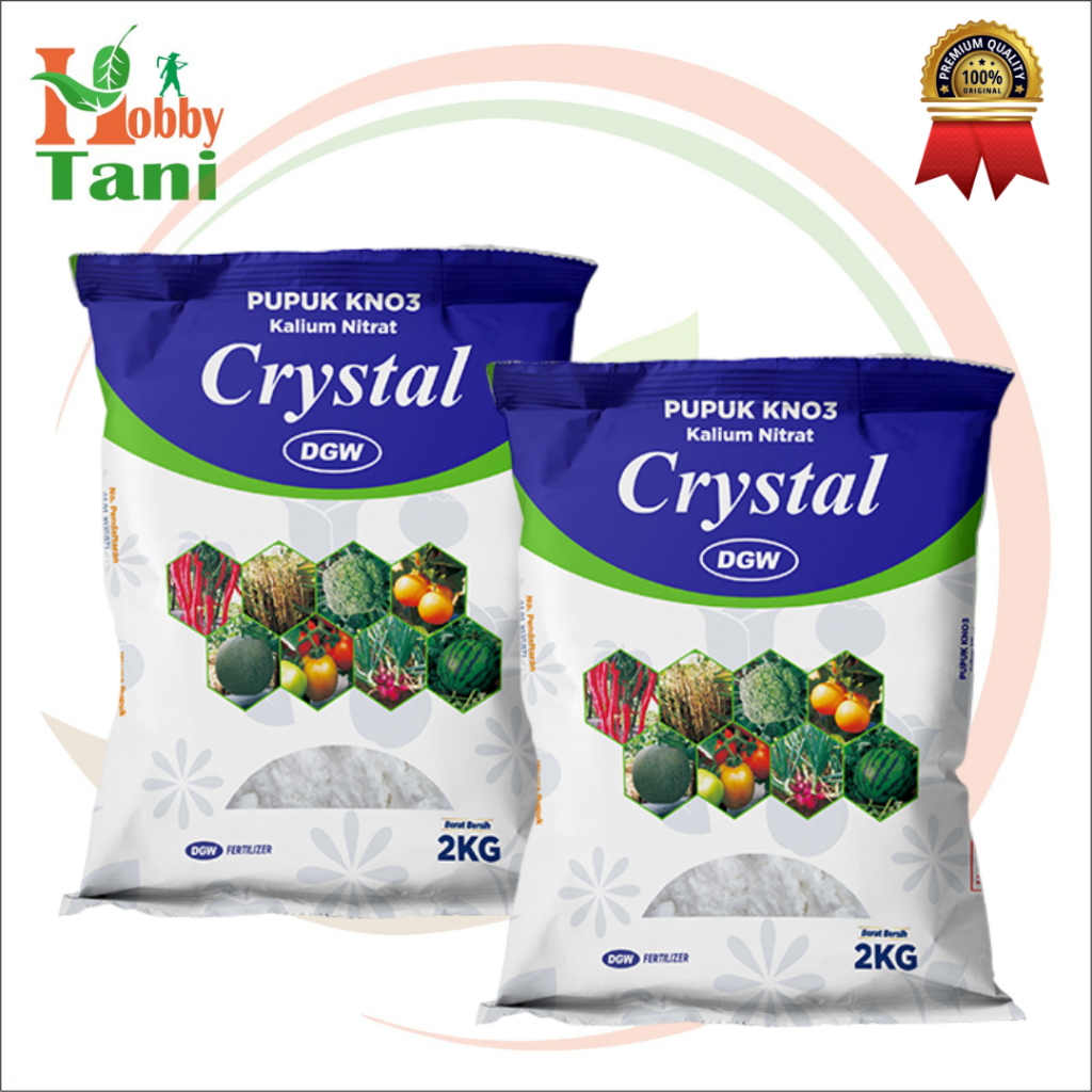 Pupuk KNO3 Putih Crystal 2 Kg untuk Pembuahan