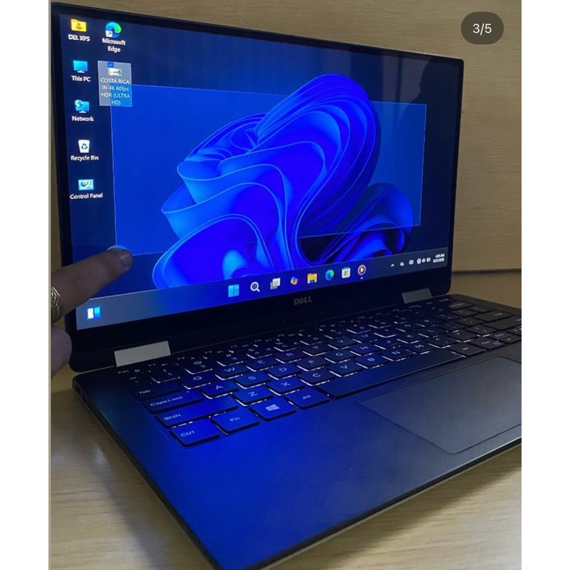 Laptop DELL XPS 13 9365 - Laptop premium 4K