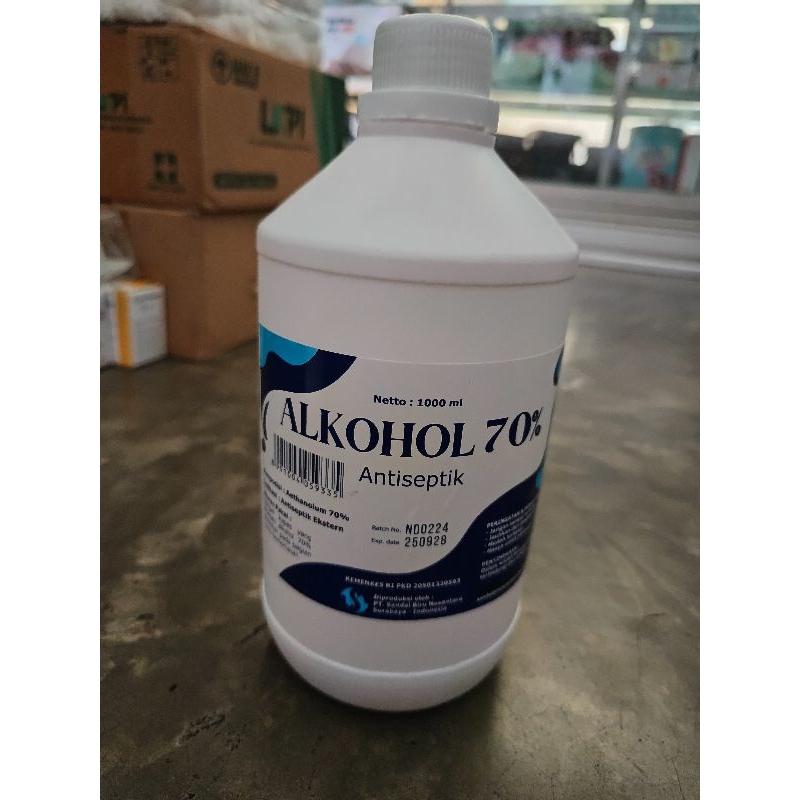 ALKOHOL 70% 1 LITER/ alkohol antiseptik