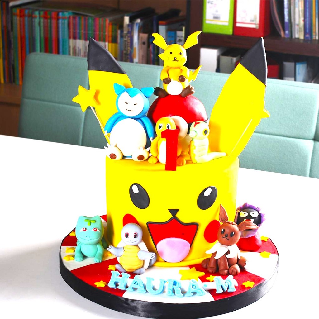 

Kue Ulang Tahun/Birthday Cake/Kue Ultah tema Pokemon/Kue Birthday jakarta/Kue Pokemon