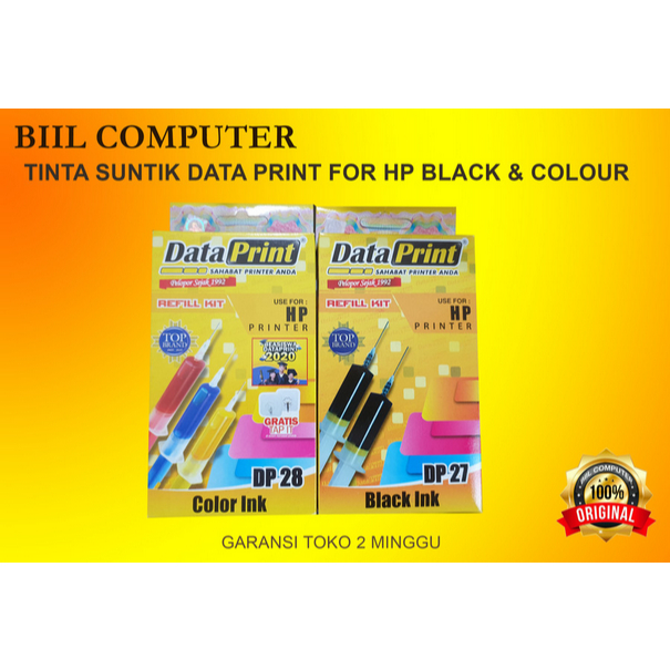TINTA SUNTIK DATA PRINT FOR HP COLOR