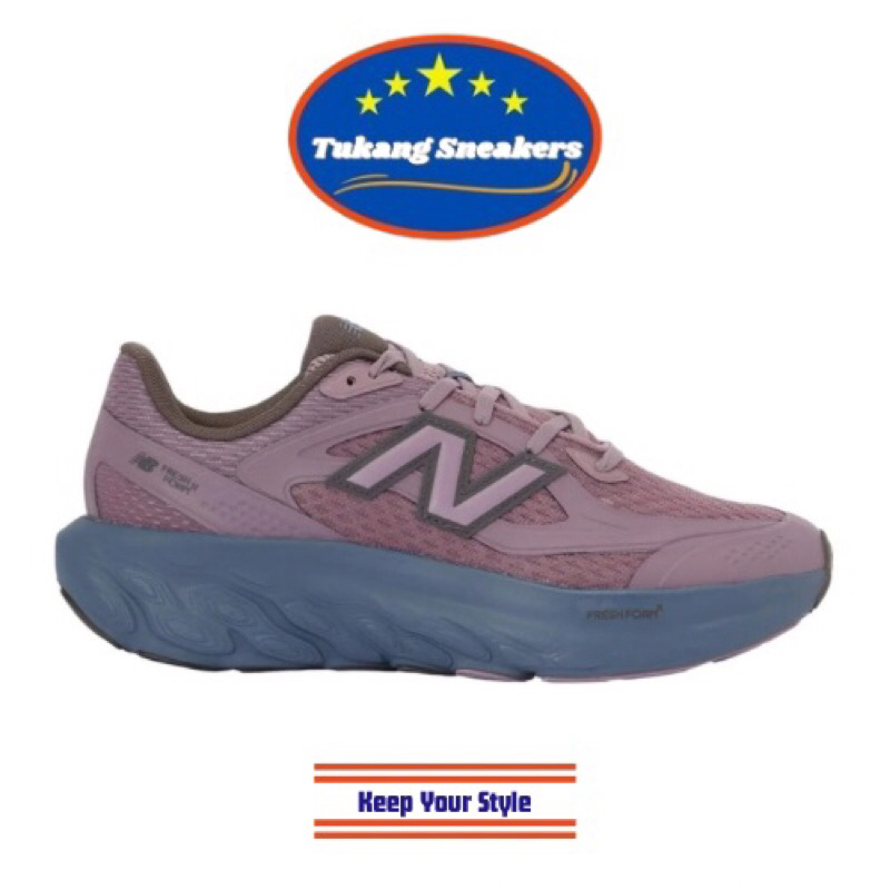 Sepatu Sneakers Pria New Balance Fresh Foam Trainer Purple NEWUTRNWB