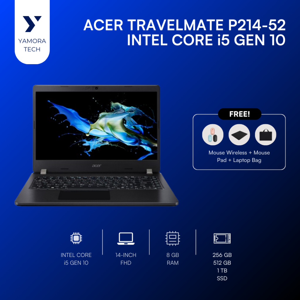 Acer Travelmate P214-52 Core i5 Gen 10