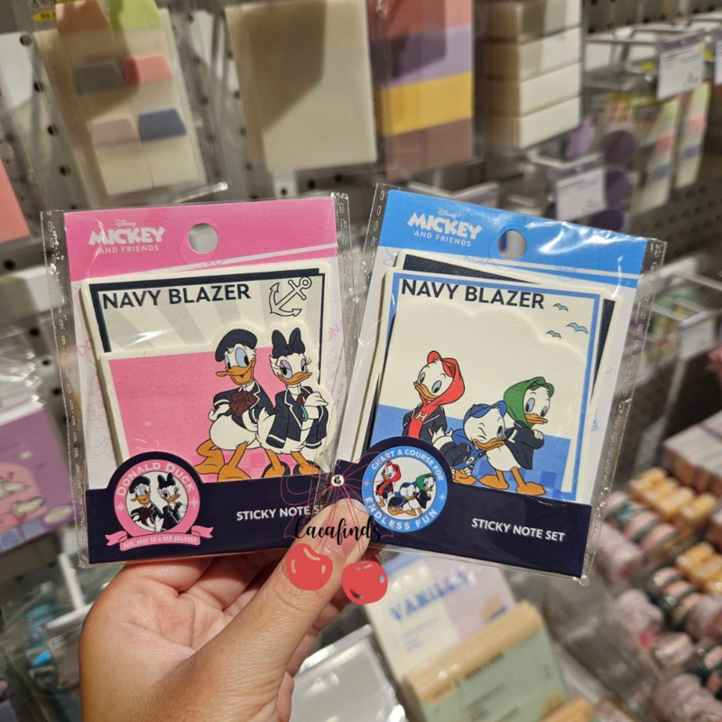 

OHSOME x Disney‼️Sticky Note Set Donald Duck Mickey and Friends Collection