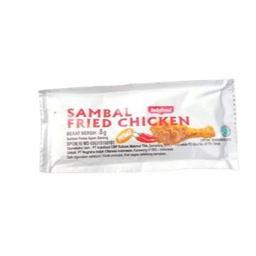 

INDOFOOD SAMBAL FRIED CHICKEN SACHET 8GR SAUS SAMBAL
