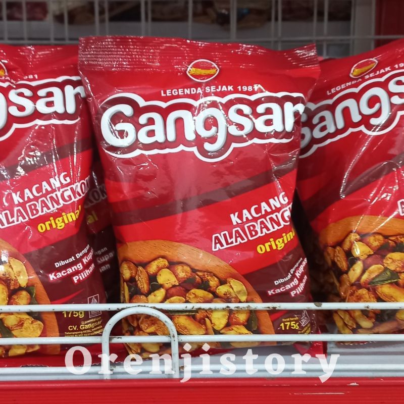 

Kacang Panggang Gangsar ala bangkok 175gr snack viral