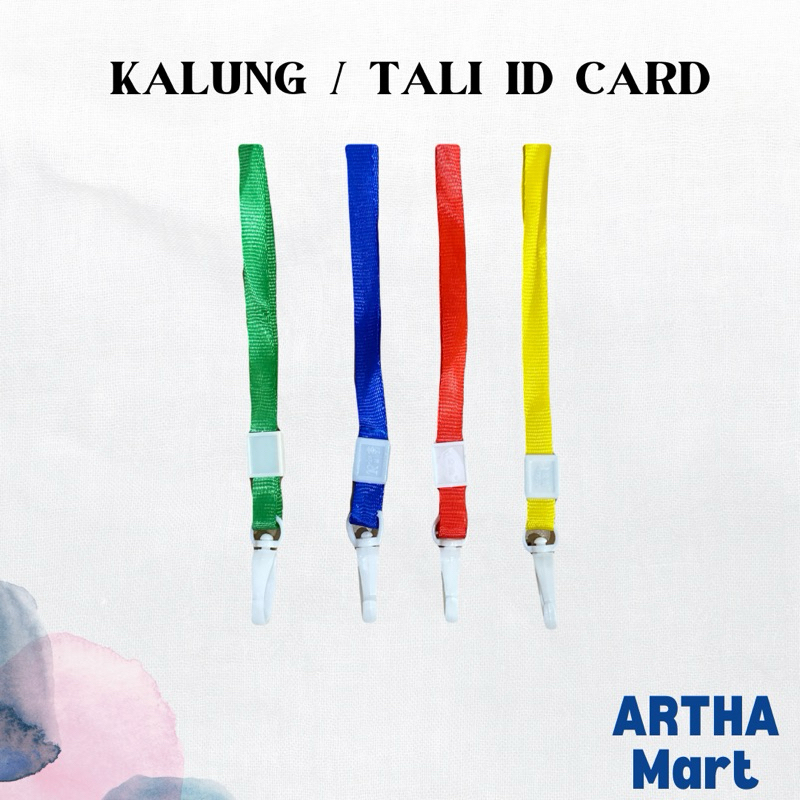 

GANTUNGAN TALI ID CARD PLASTIK CANTOL TALI ID CARD (PCS)