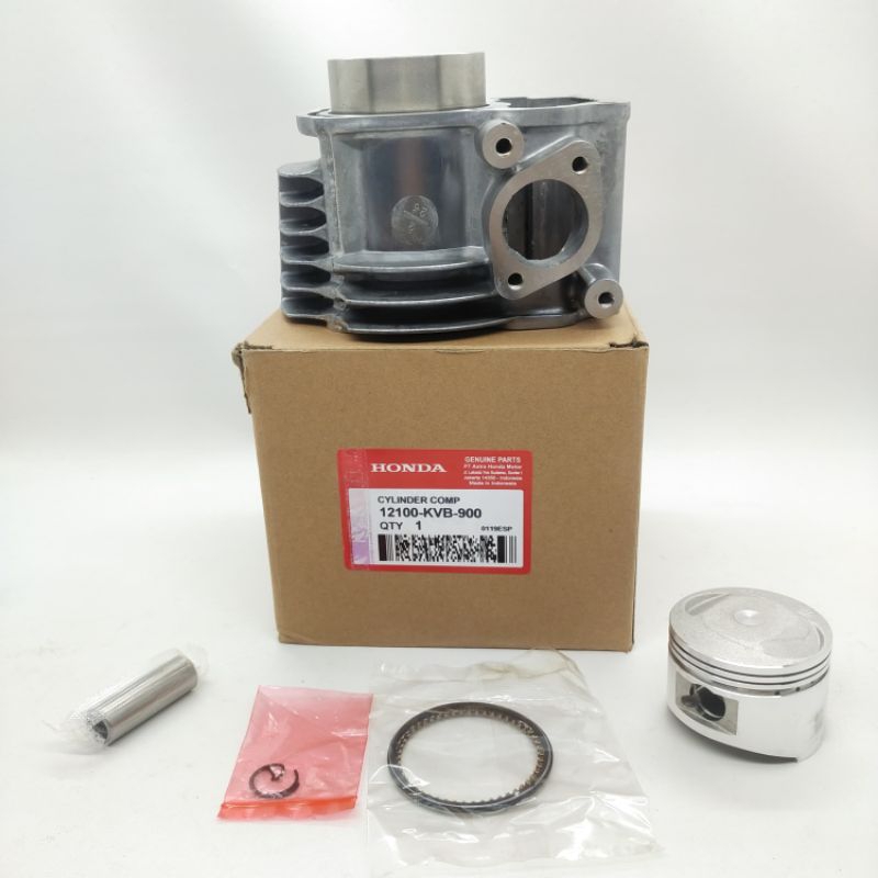 Cylinder Blok Seher Set Ring Piston Kit Honda - Vario 110 Karbu / Vario 110 Techno / Vario Karbu Lam
