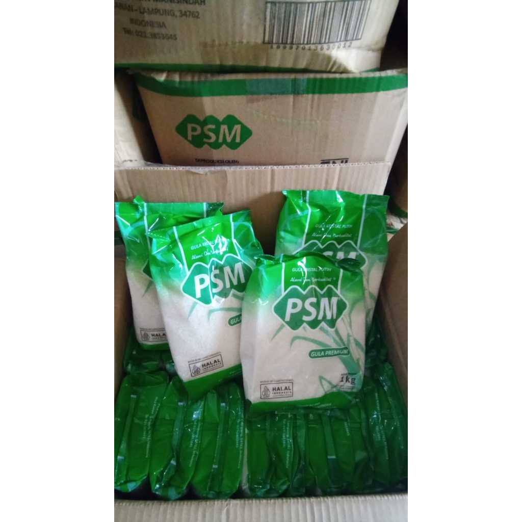 

GULA PASIR PSM 1KG (1 dus isi 20 pack)