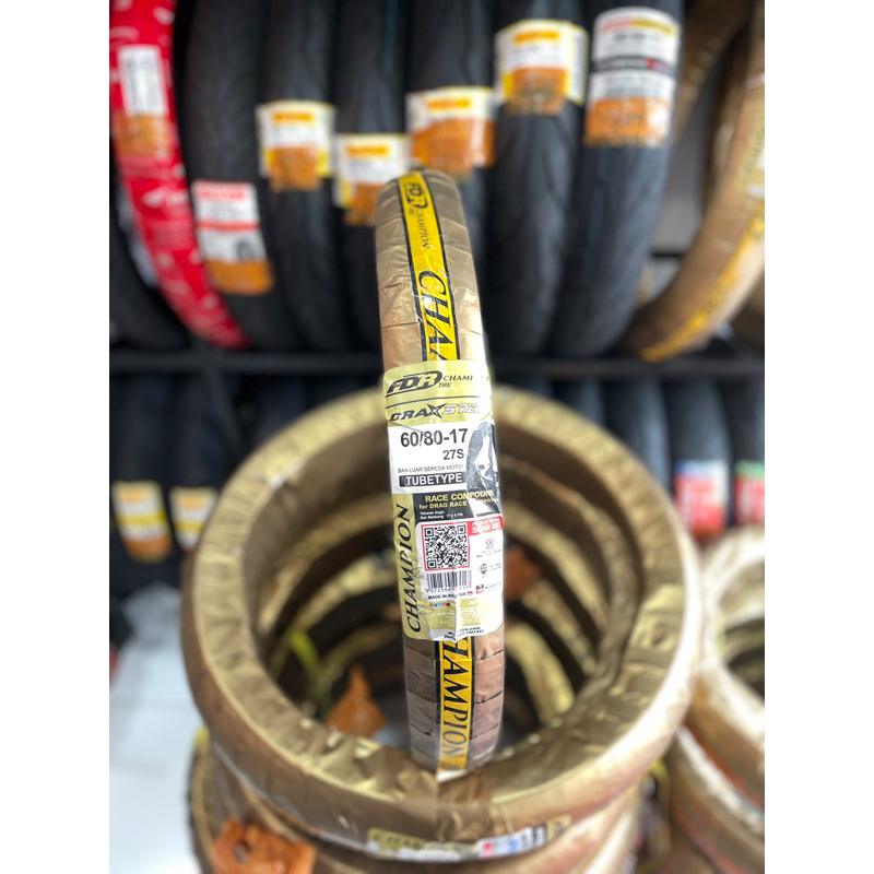 FDR TT DRAXSTAR BAN MOTOR NON TUBLESS CHAMPION RING 17