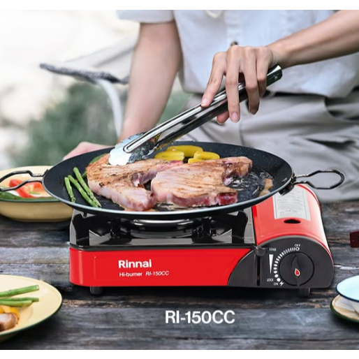 JPM X RINNAI RI150CC - KOMPOR PIKNIK PORTABLE RINNAI RI 150CC / GARANSI RESMI RINNAI
