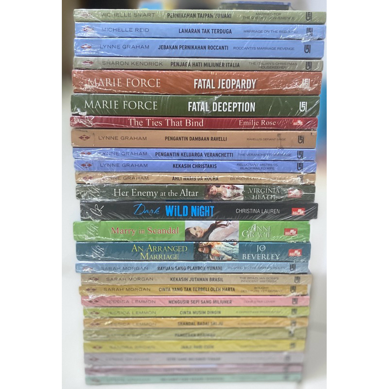 Novel Harlequin - Obral  (ORIGINAL)