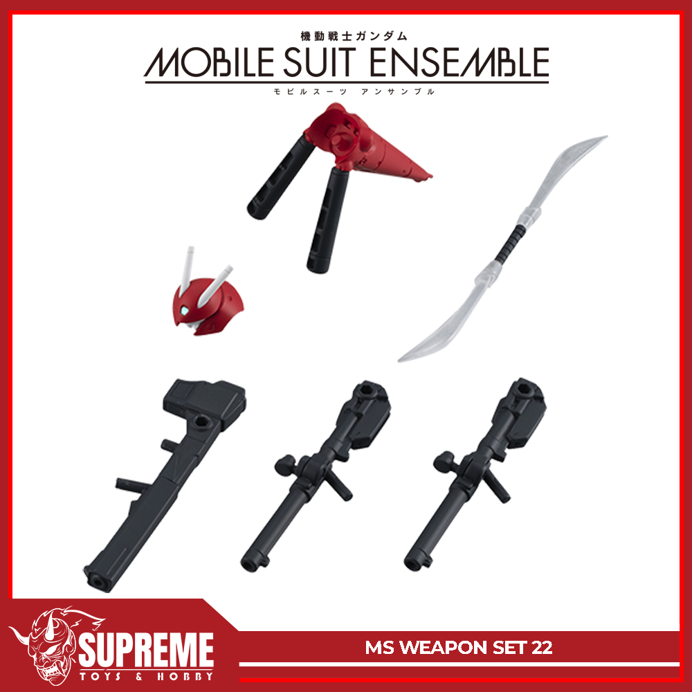 Mobile Suit Gundam Ensemble 22 - MS Weapon Set ( For Gerbera Tetra / GP03S / Stamen Dijeh )