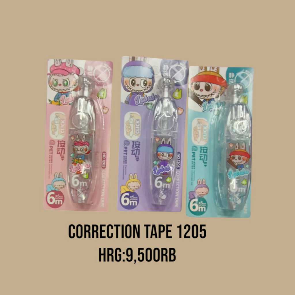 

correction tape labubu 1205/ tipe x