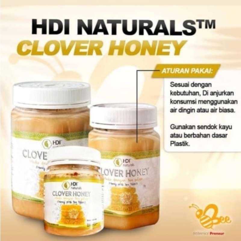 

Madu Sultan Clover Honey 250gr, 500gr, 1000gr Original