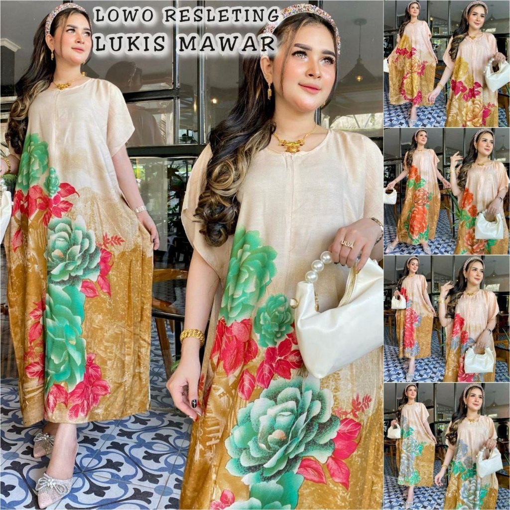 DASTER LOWO JUMBO SASA/DASTER KEKINIAN TERBARU 2022/DRESS MODEL TERBARU