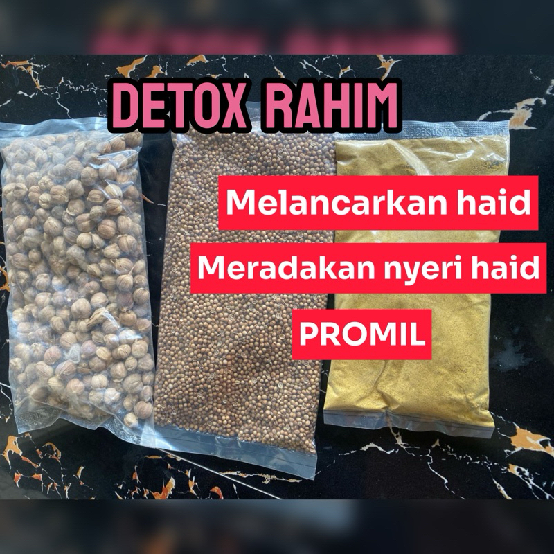 

Ramuan teteh atasi keput!han | detox rahim