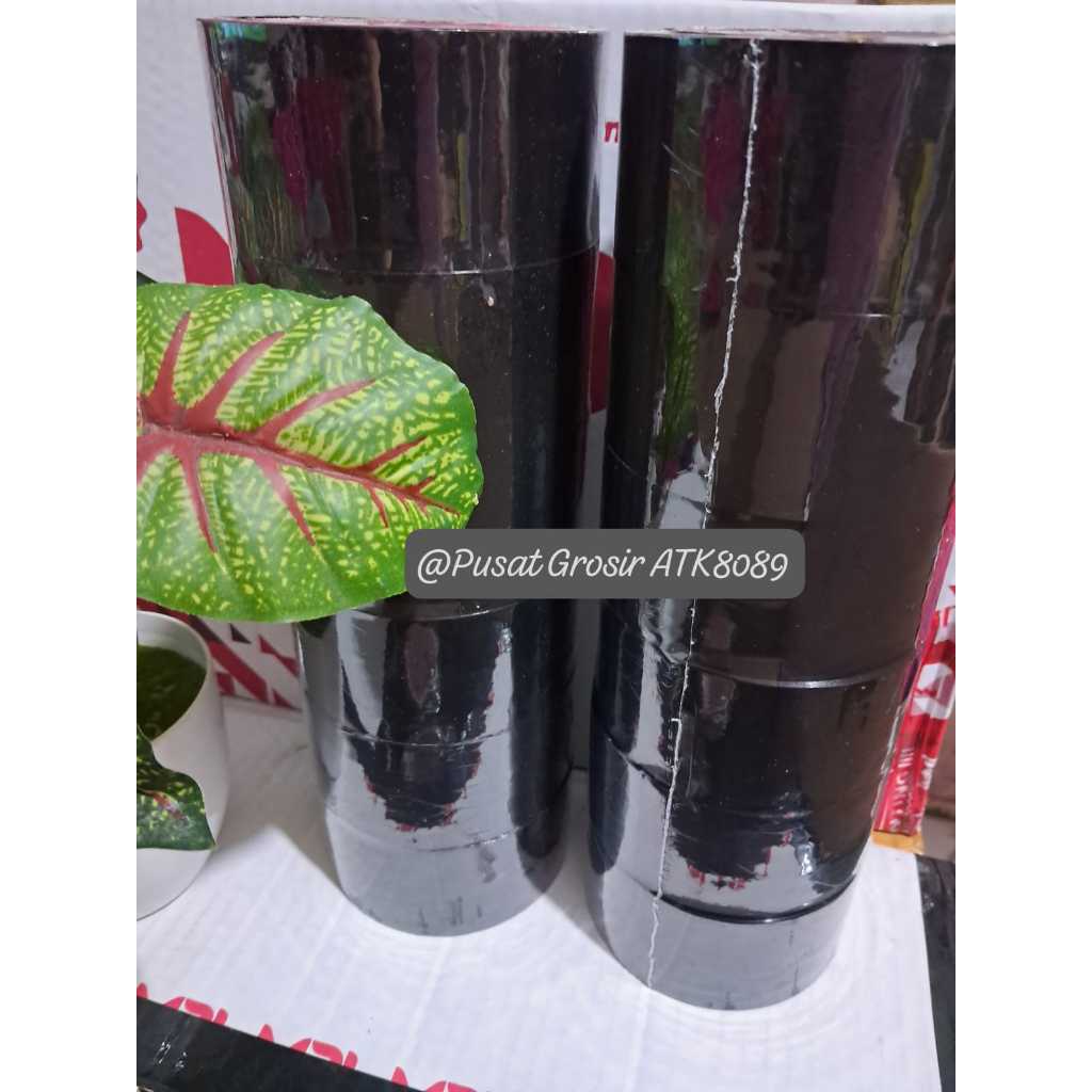 

PGATK-PROMO 1 SLOP [ 6 PCS ] Lakban Warna Hitam 48 MM x 72 Yard - Lakban Warna Hitam OPP-Merk MPI