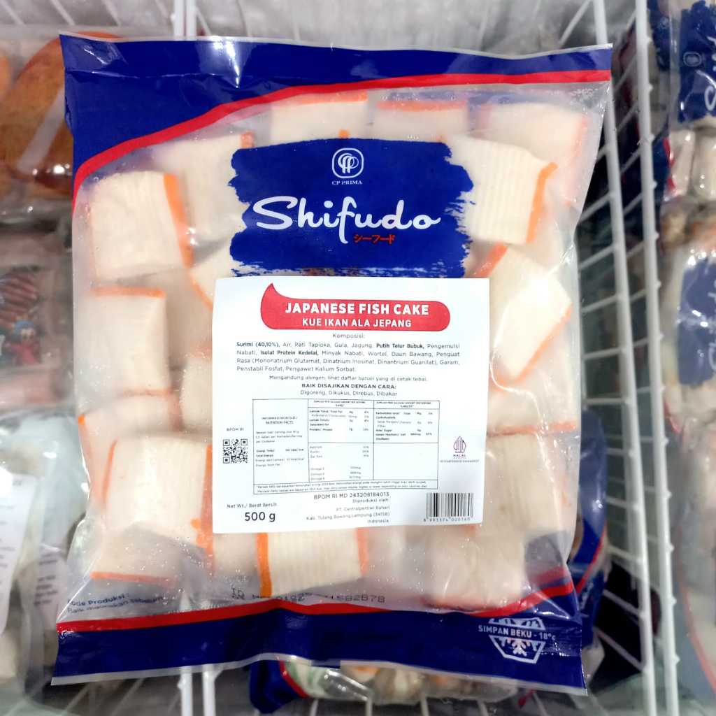 

Shifudo Japanese Fish Cake 500gr - Kue Ikan Ala Jepang