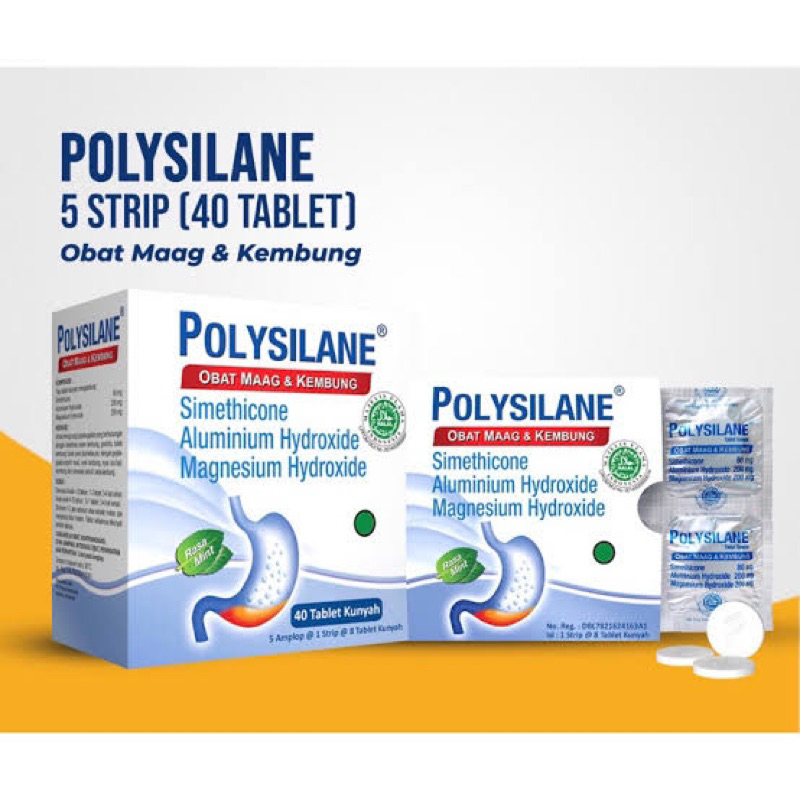 POLYSILANE TABLET (Obat Maag)