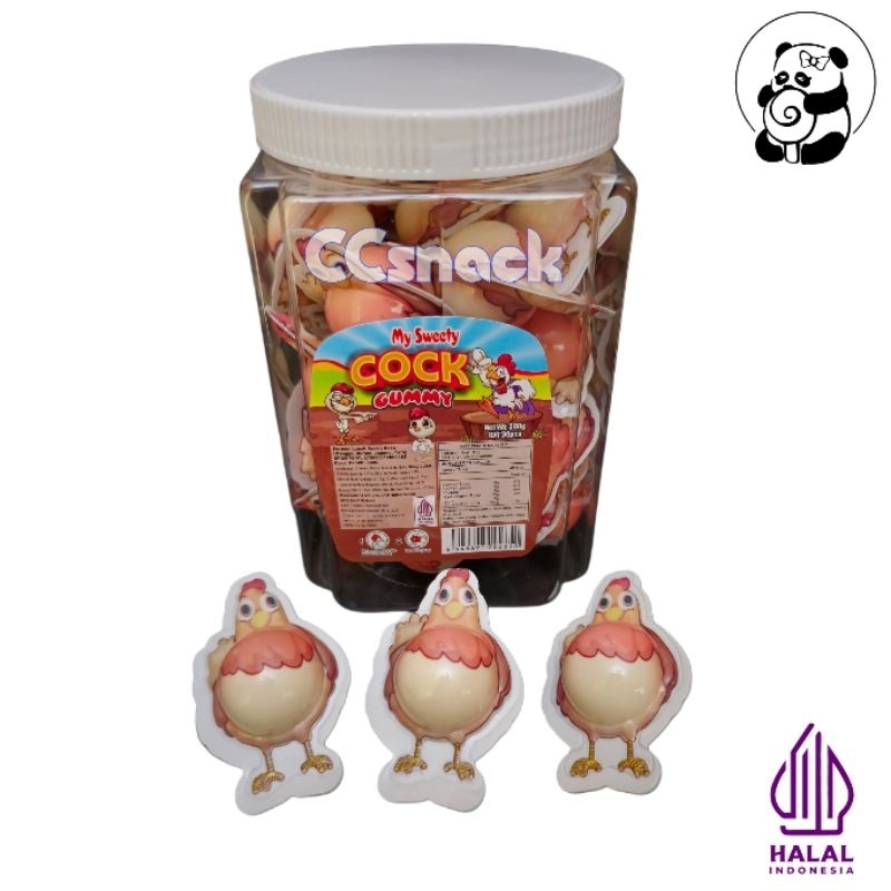 

MY SWEETY COCK GUMMY TOPLES ISI 30