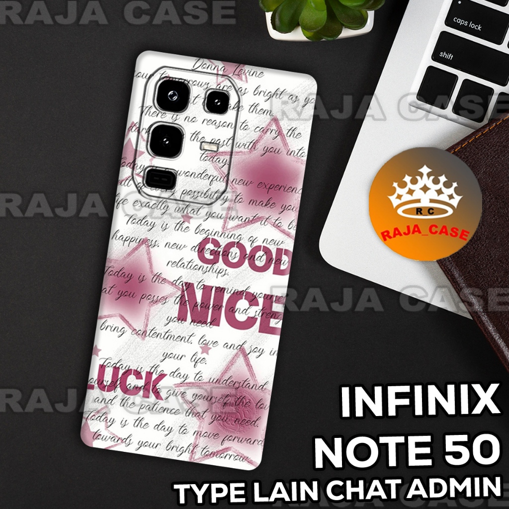 Rc8/Softase karet INFINIX NOTE 50/ INFINIX NOTE 50 PRO - Motif Cewek - Case Hp INFINIX NOTE 50/ INFI